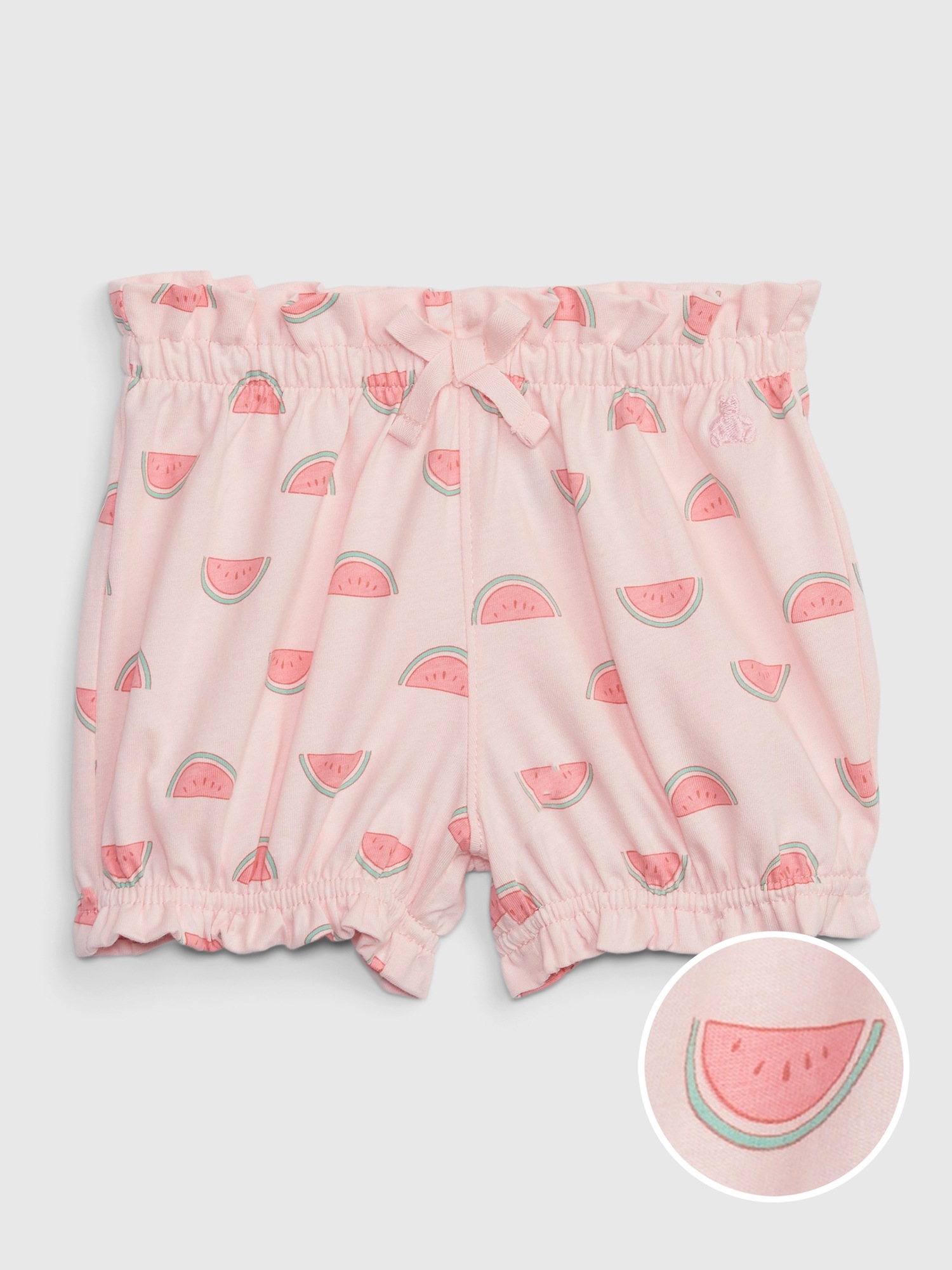 Gap Baby 100% Organic Cotton Mix and Match Pull-On Shorts pink. 1