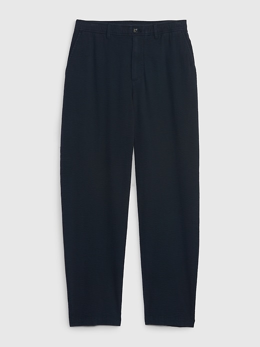 Lightweight Seersucker Pants with E-Waist | Gap