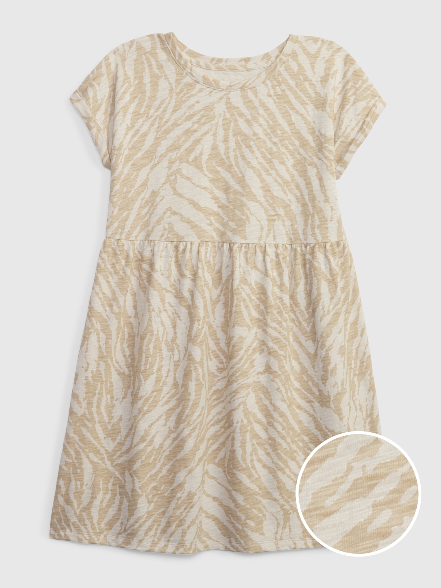 Gap Kids Babydoll Dress beige. 1