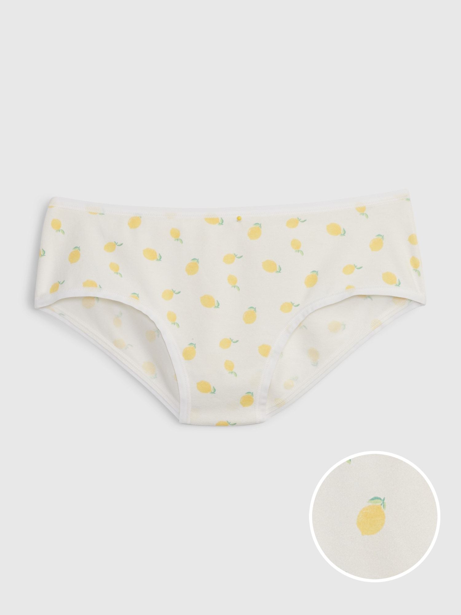 Gap Organic Stretch Cotton Hipster yellow. 1