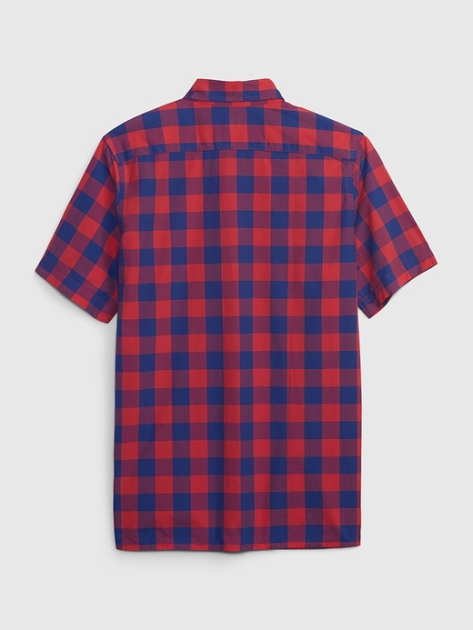 Image number 2 showing, Kids Poplin Button-Down Shirt