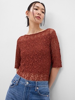 Gap lace top new arrivals