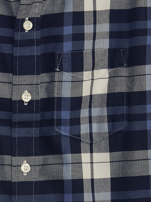 Image number 3 showing, Kids Poplin Button-Down Shirt