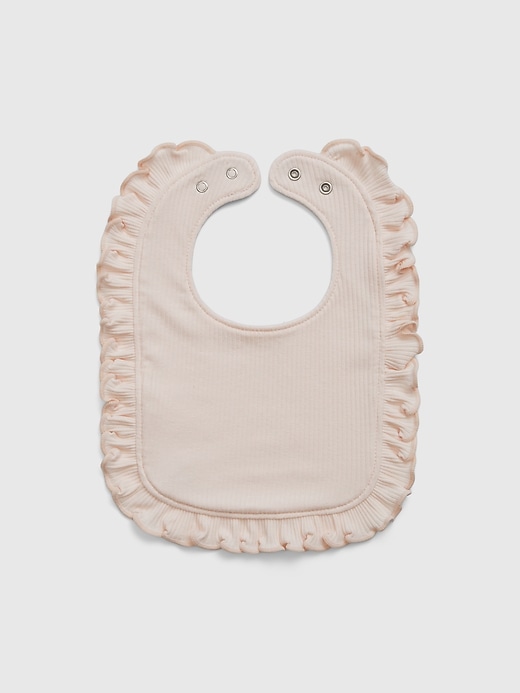 Voir une image plus grande du produit 1 de 1. Bavoir finement côtelé Premiers essentiels pour Bébé