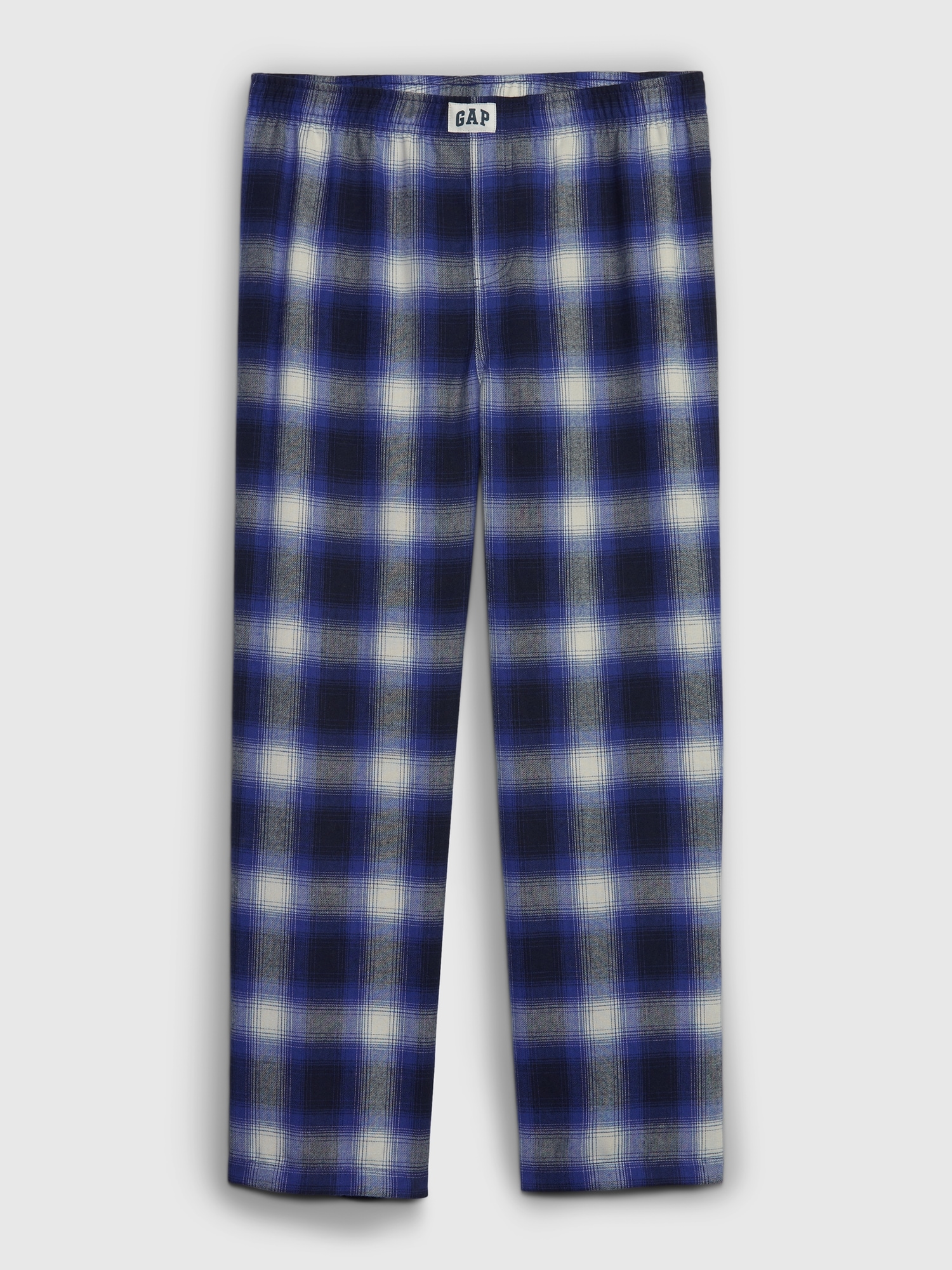 Swede Love Swede Dreams Blue Plaid Flannel PJ Pants for Kids and