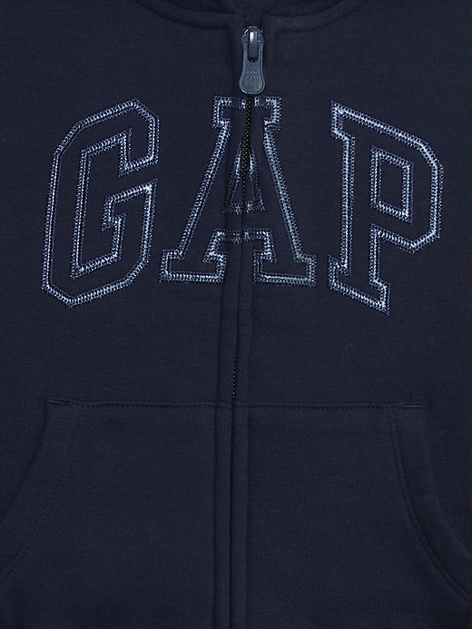 Image number 4 showing, babyGap Vintage Soft Logo Zip Hoodie