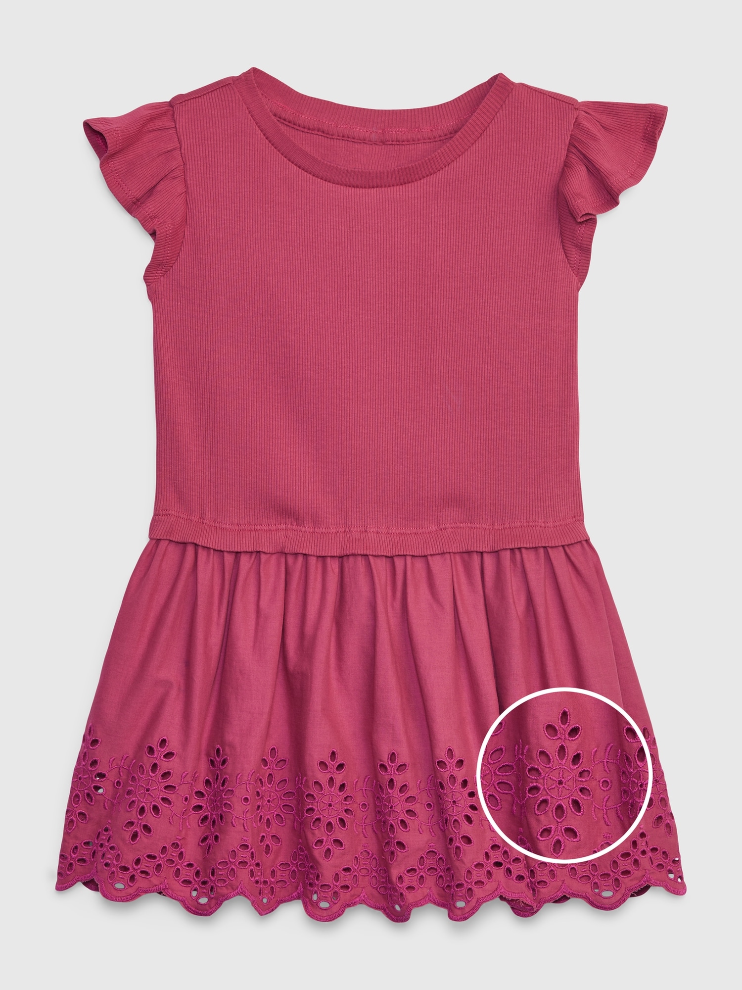 Toddler Eyelet Dress