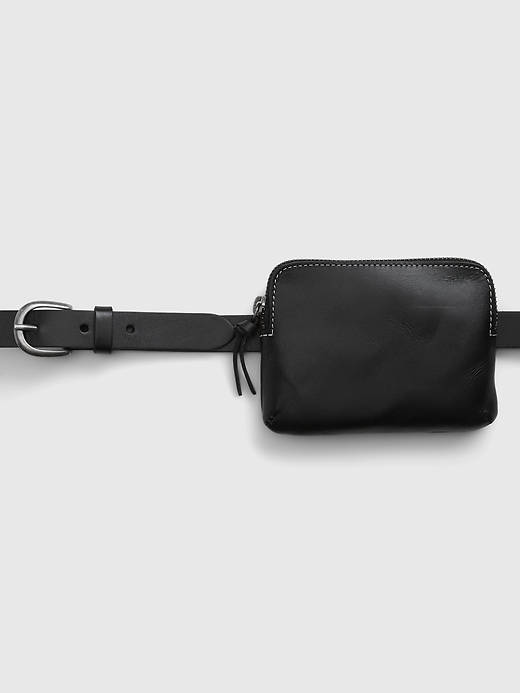 Image number 2 showing, Leather Belt Bag