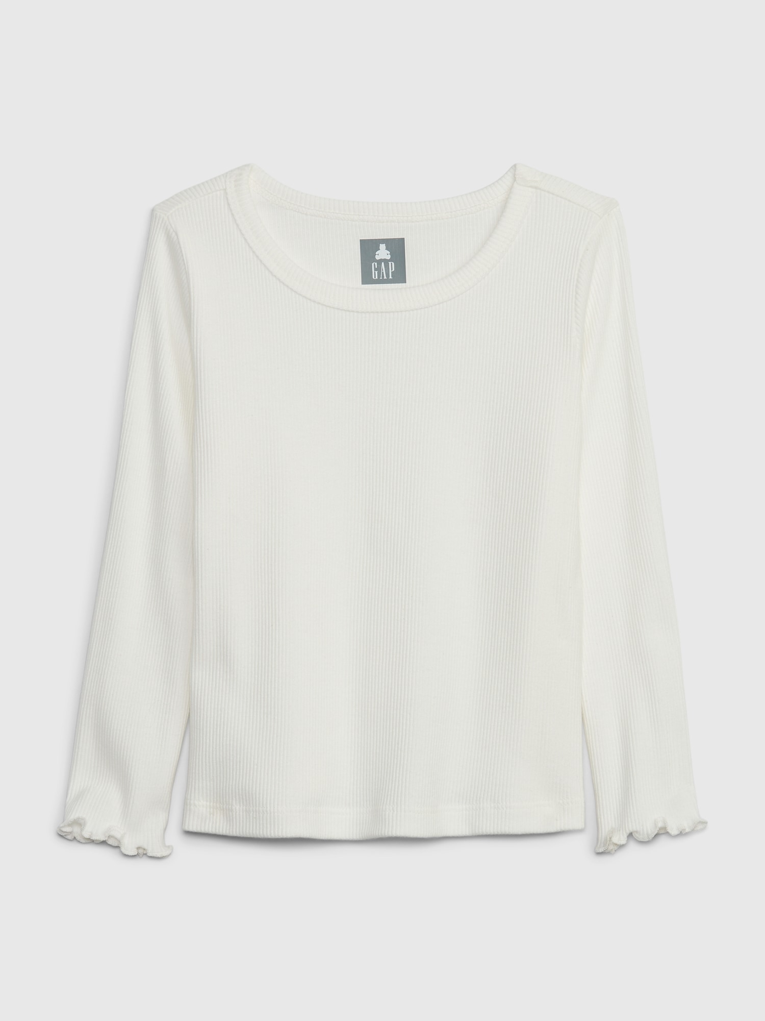 babyGap Organic Cotton Mix and Match Rib T-Shirt - White