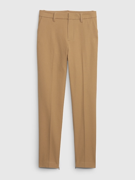 Image number 6 showing, Mid Rise BiStretch Ankle-Zip Slim Pants