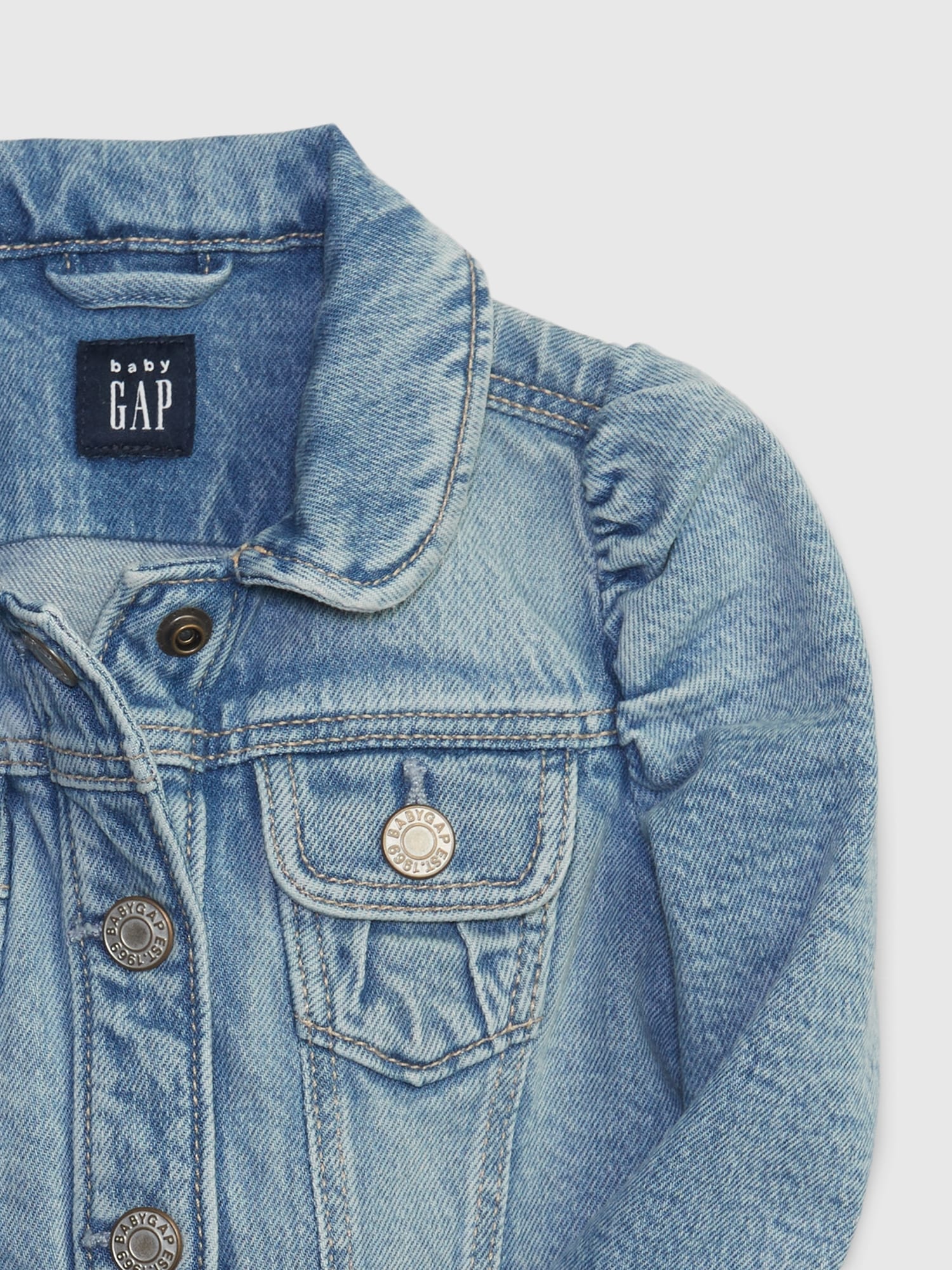 Gap baby hot sale girl denim jacket