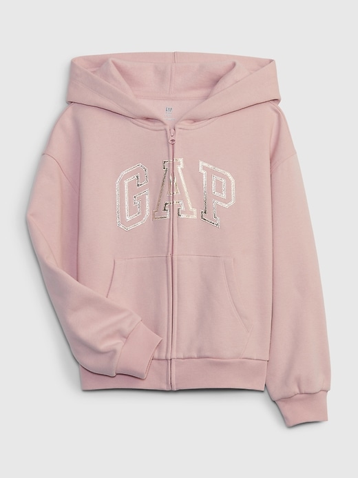 Image number 6 showing, Kids Vintage Soft Gap Logo Zip Hoodie