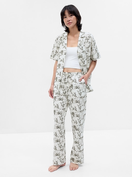 Image number 10 showing, Poplin PJ Pant