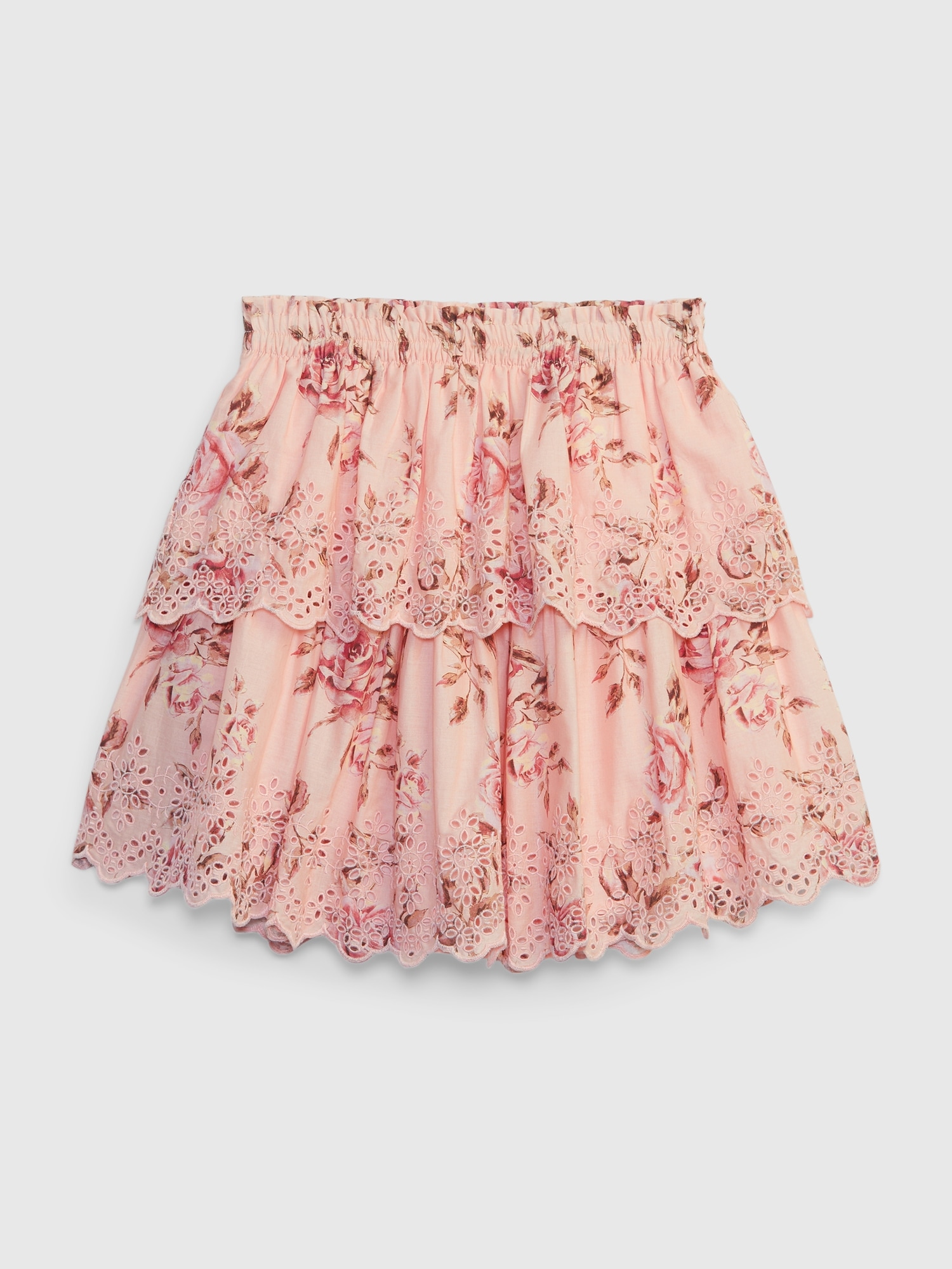 Gap × LoveShackFancy Floral Flippy Skirt | Gap