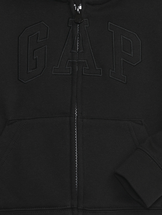 Image number 3 showing, babyGap Vintage Soft Arch Logo Zip Hoodie