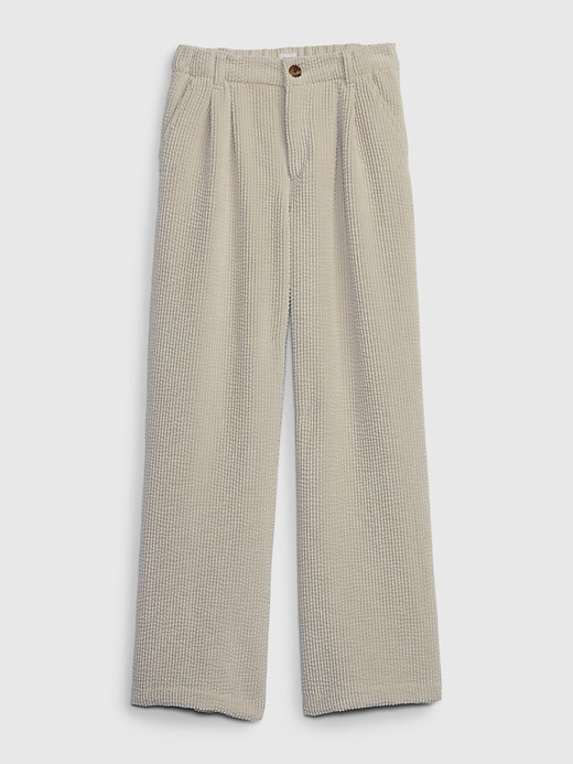 View large product image 1 of 1. Kids Corduroy Wide-Leg Pants