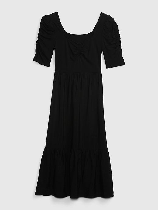 Image number 6 showing, Ruched Tiered Midi Dress