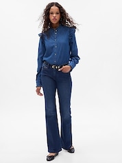 Every Day Mid Rise Flare Jeans (Regular, Petite, & Plus) – Moonstone & Moss