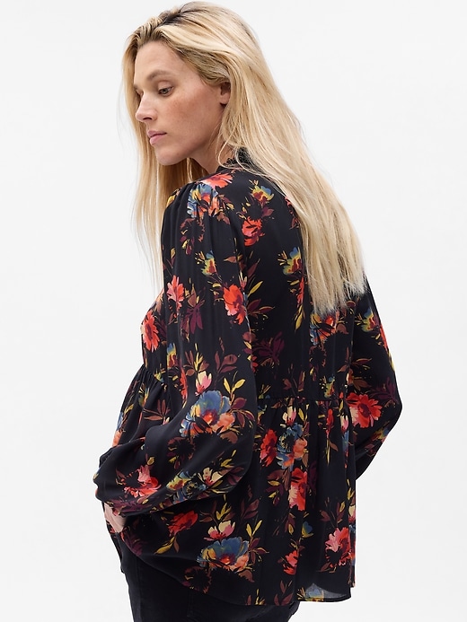 Image number 2 showing, Maternity Floral Top