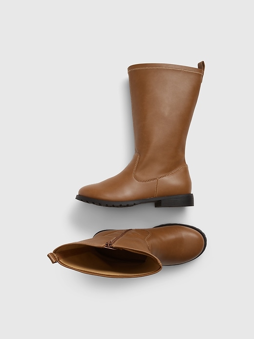 Kids brown hotsell riding boots