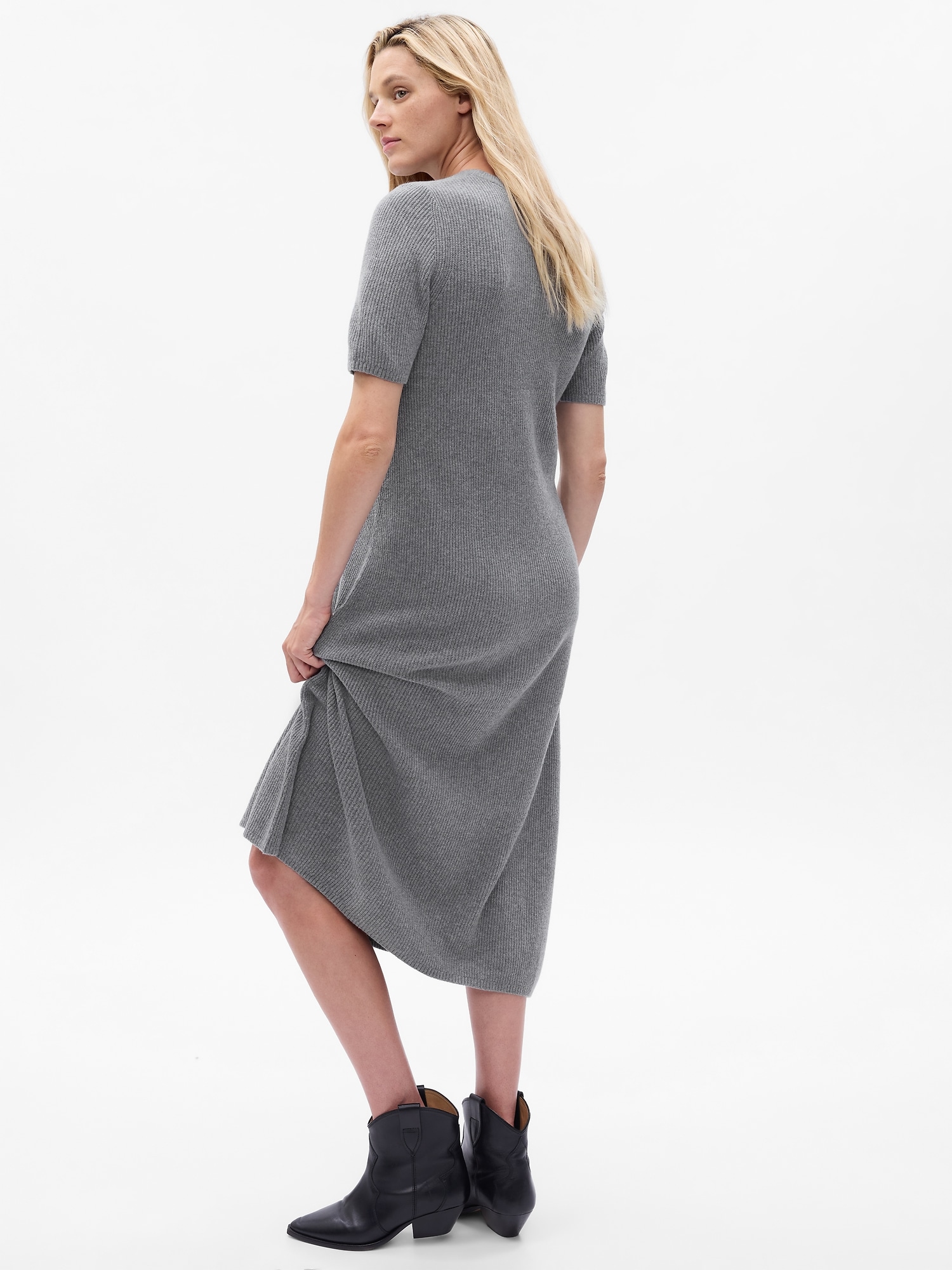 CashSoft Midi Sweater Dress