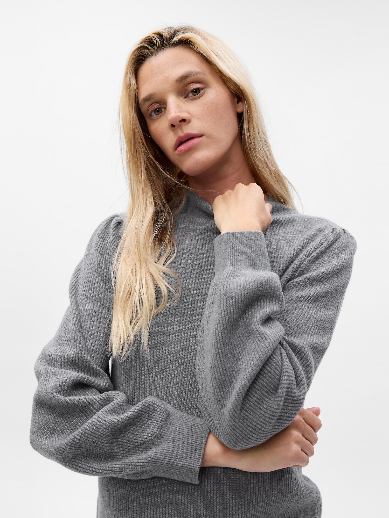 How to Wear a Grey Turtleneck Sweater Dress