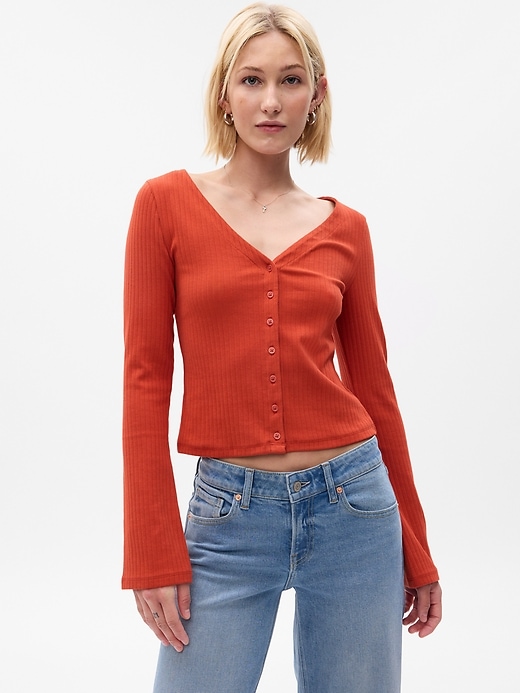 Image number 9 showing, Modern Rib Cardigan