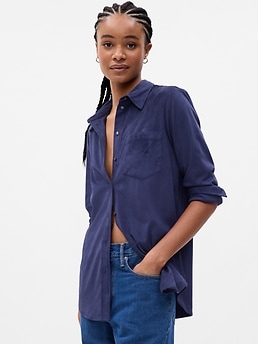 Faux-Suede Shirt | Gap