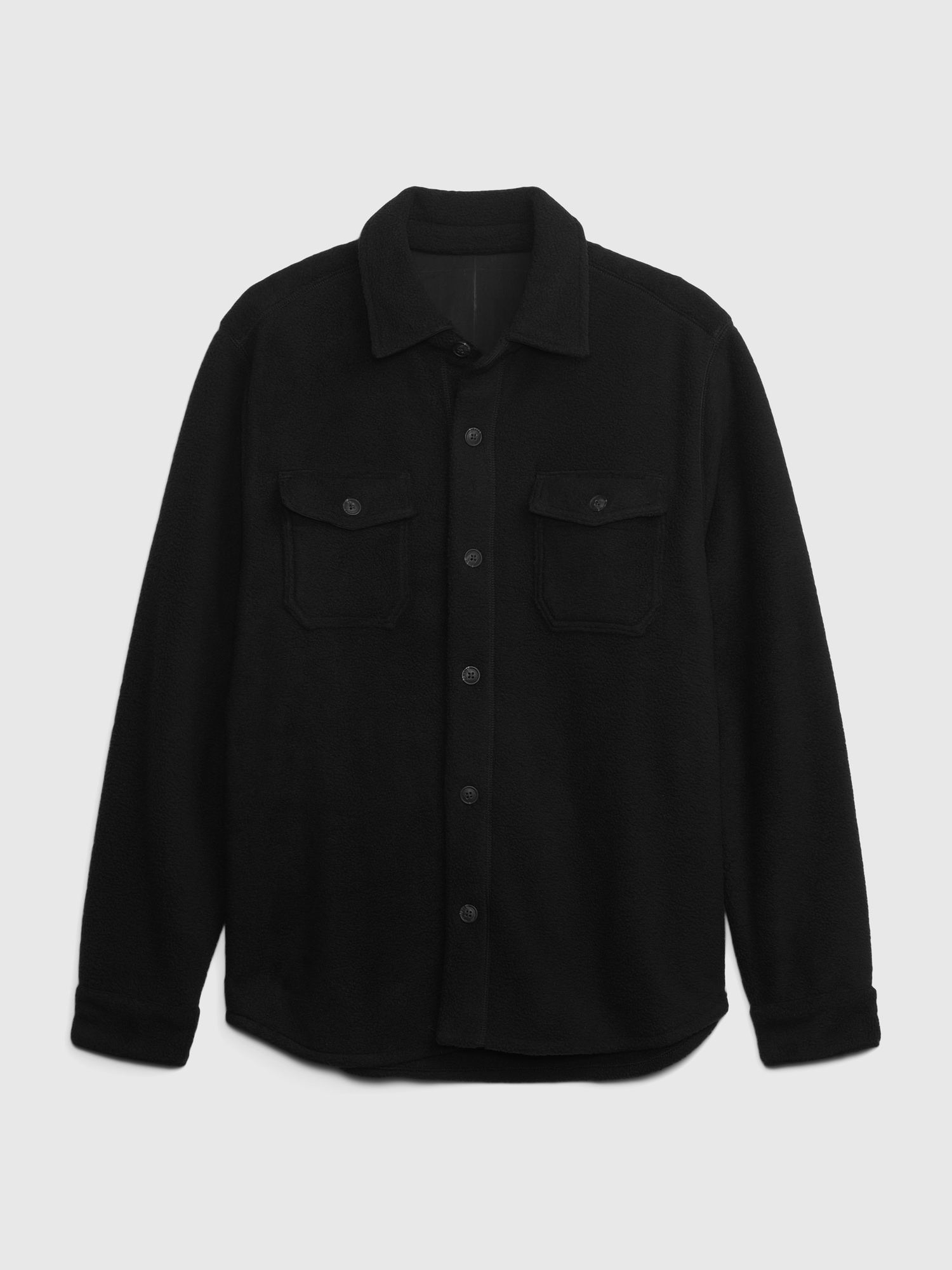 Black 2025 fleece shirt