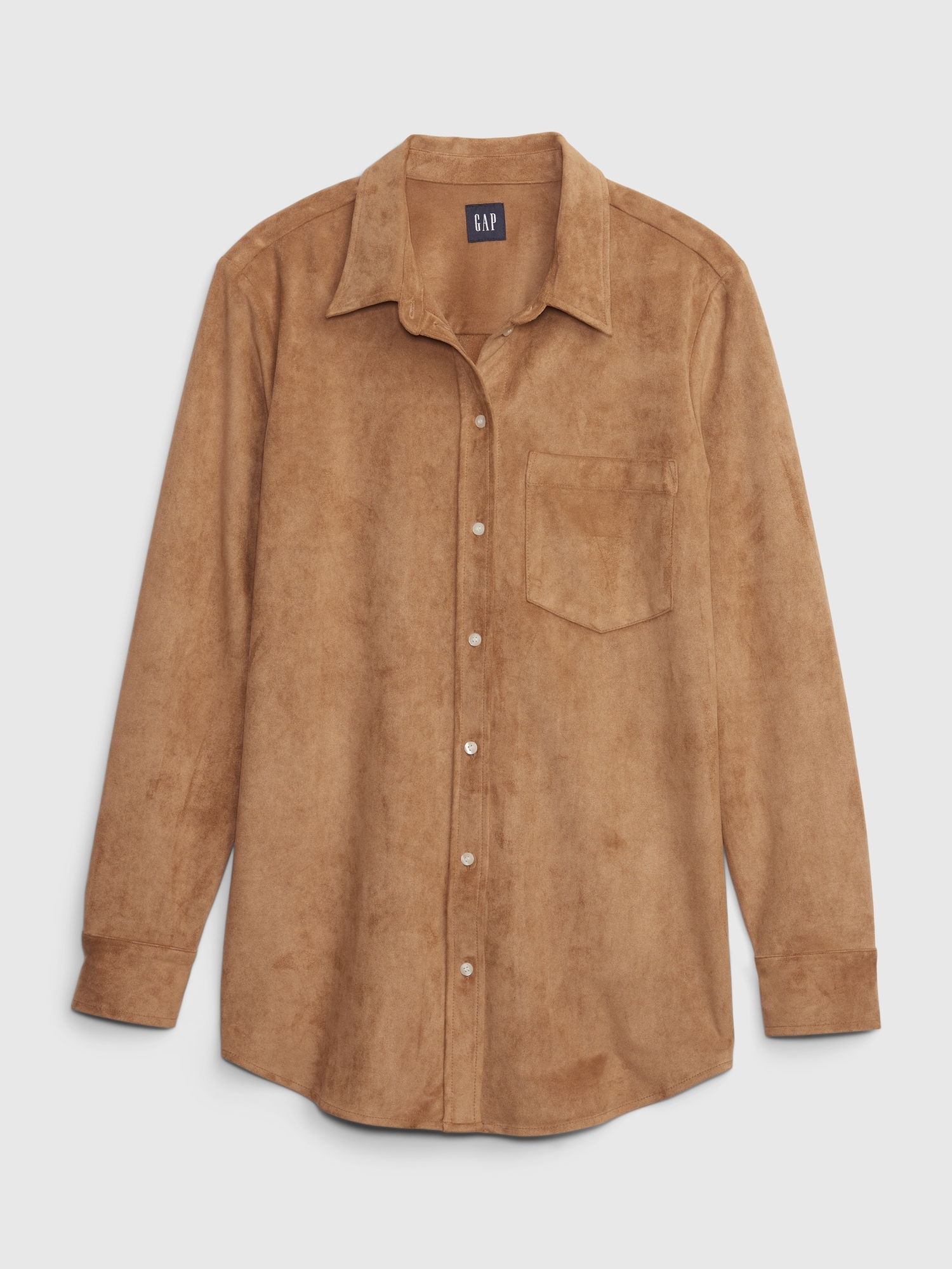 Faux-Suede Shirt | Gap