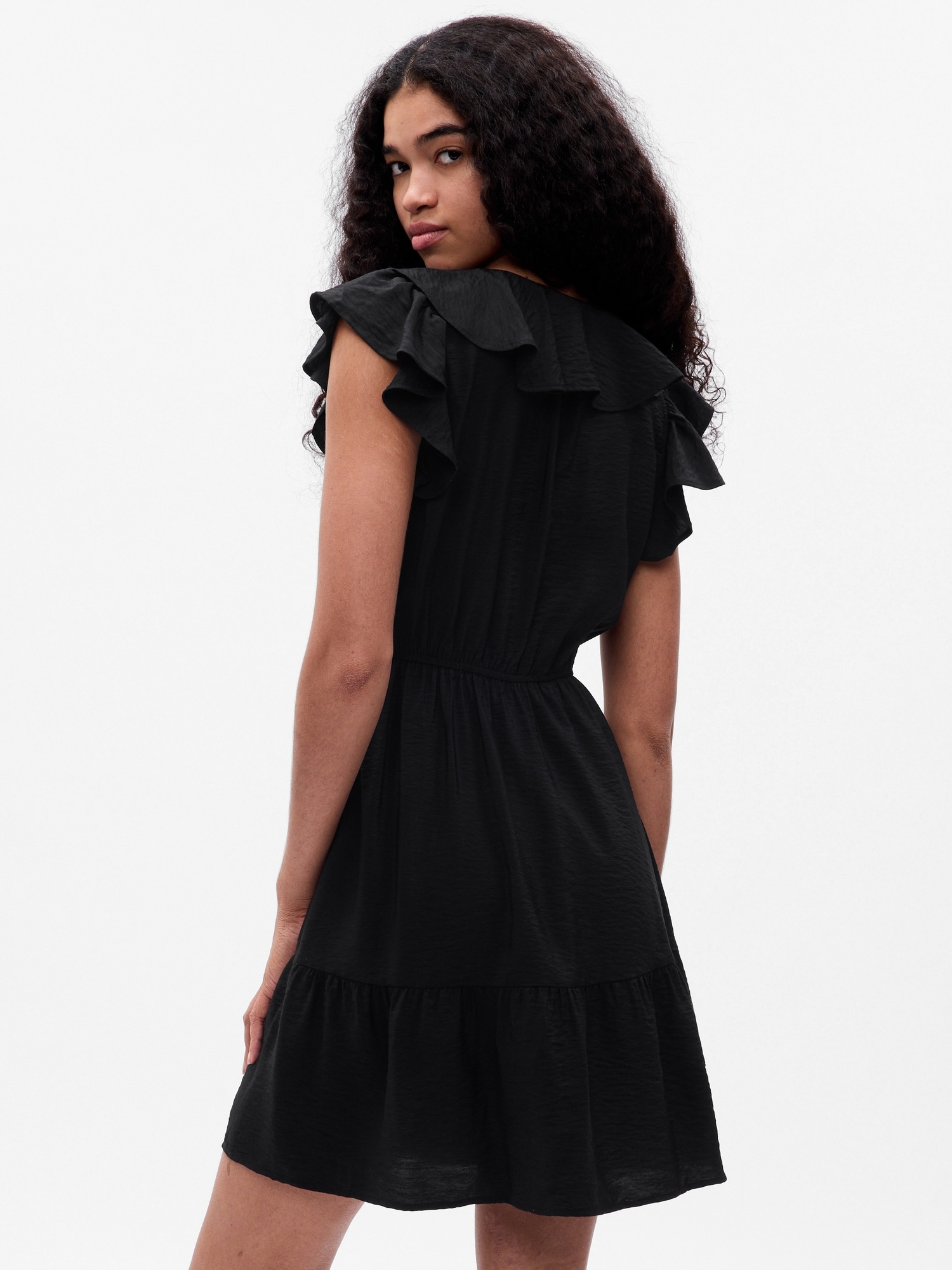 Aria Tiered Ruffle Mini Dress