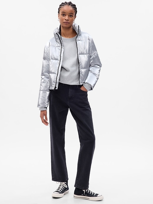 Image number 3 showing, Big Puff Cropped Jacket