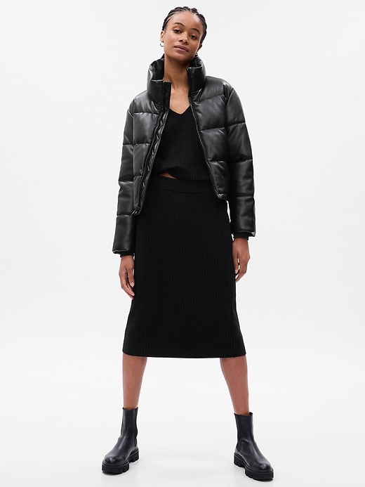 Image number 7 showing, Big Puff Cropped Jacket