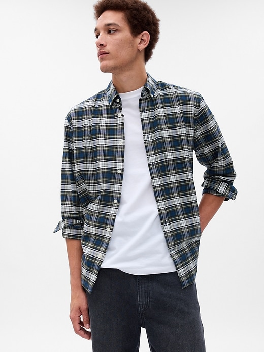 Image number 1 showing, Classic Oxford Shirt in Standard Fit