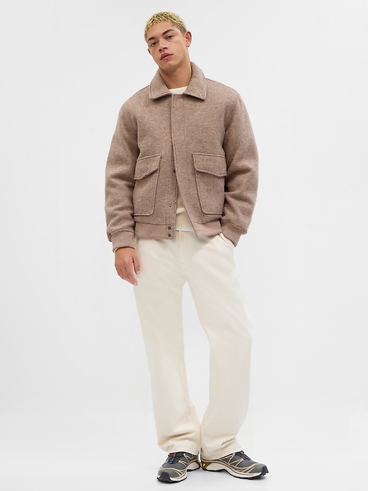 Image number 5 showing, Wool Patch-Pocket Jacket