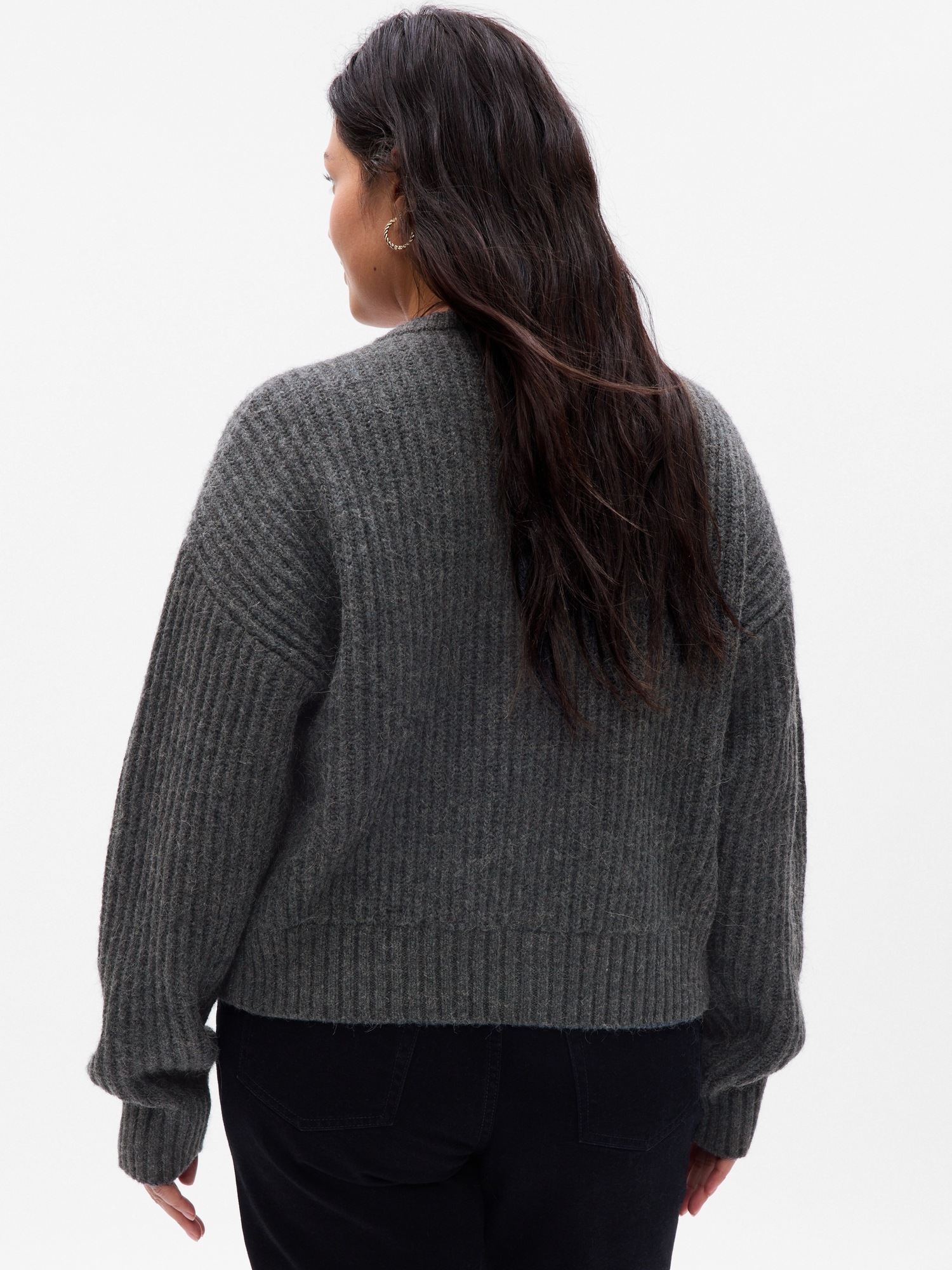 Gap shaker clearance stitch sweater