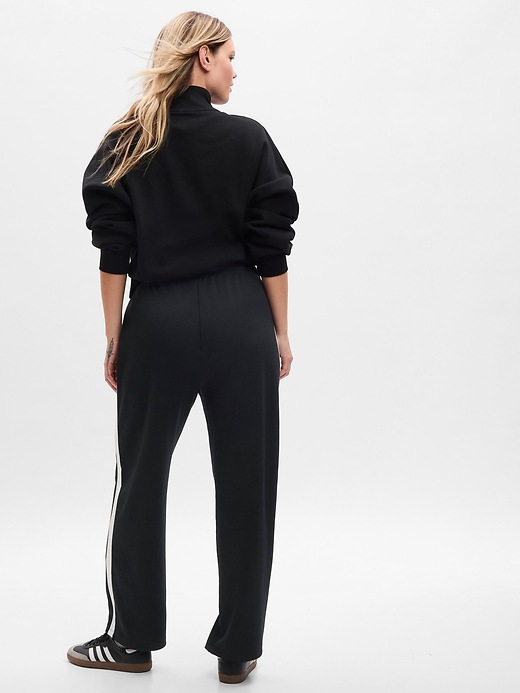 Seamed Straight Leg Track Pants