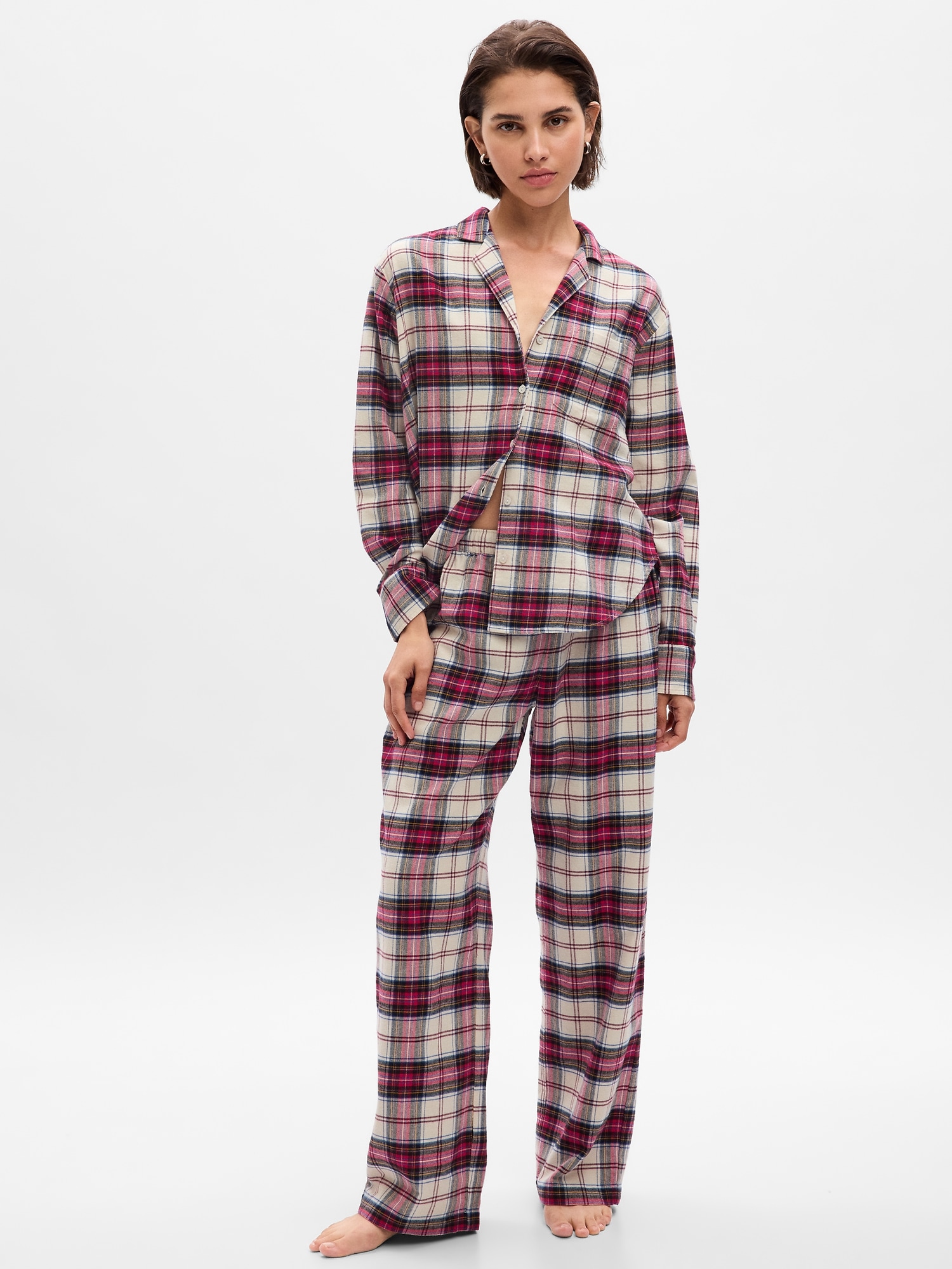 Gap deals flannel pajamas