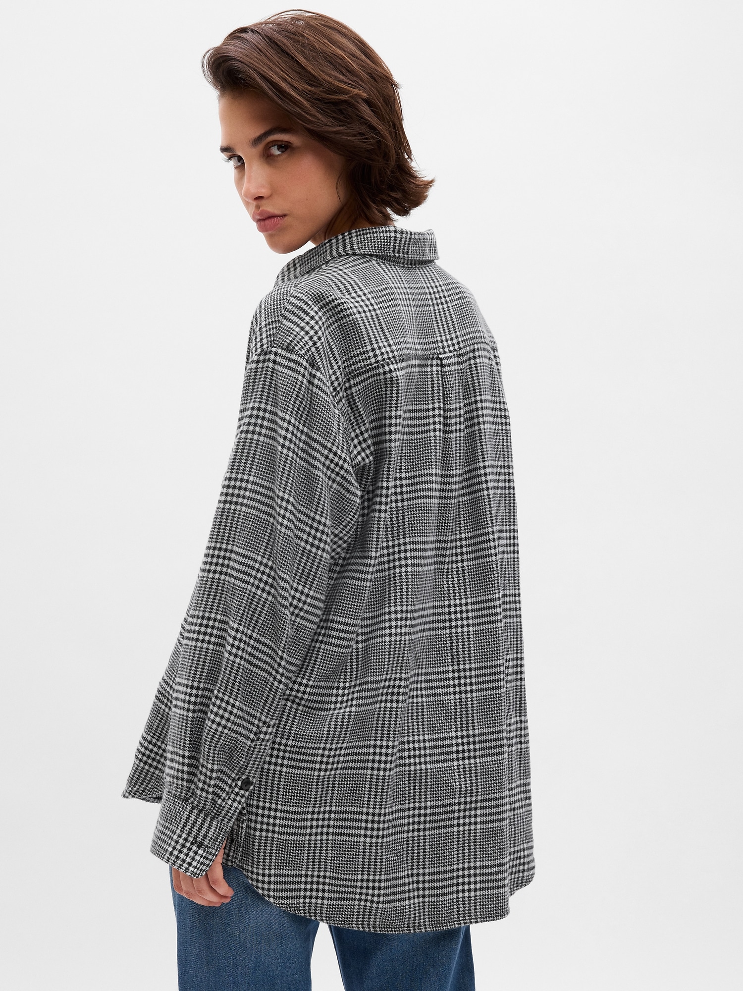 Flannel Big Shirt | Gap