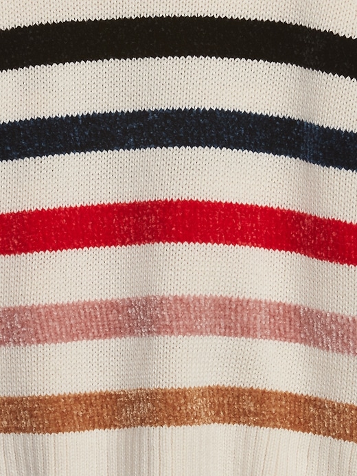 Image number 3 showing, Toddler Stripe Mockneck Sweater