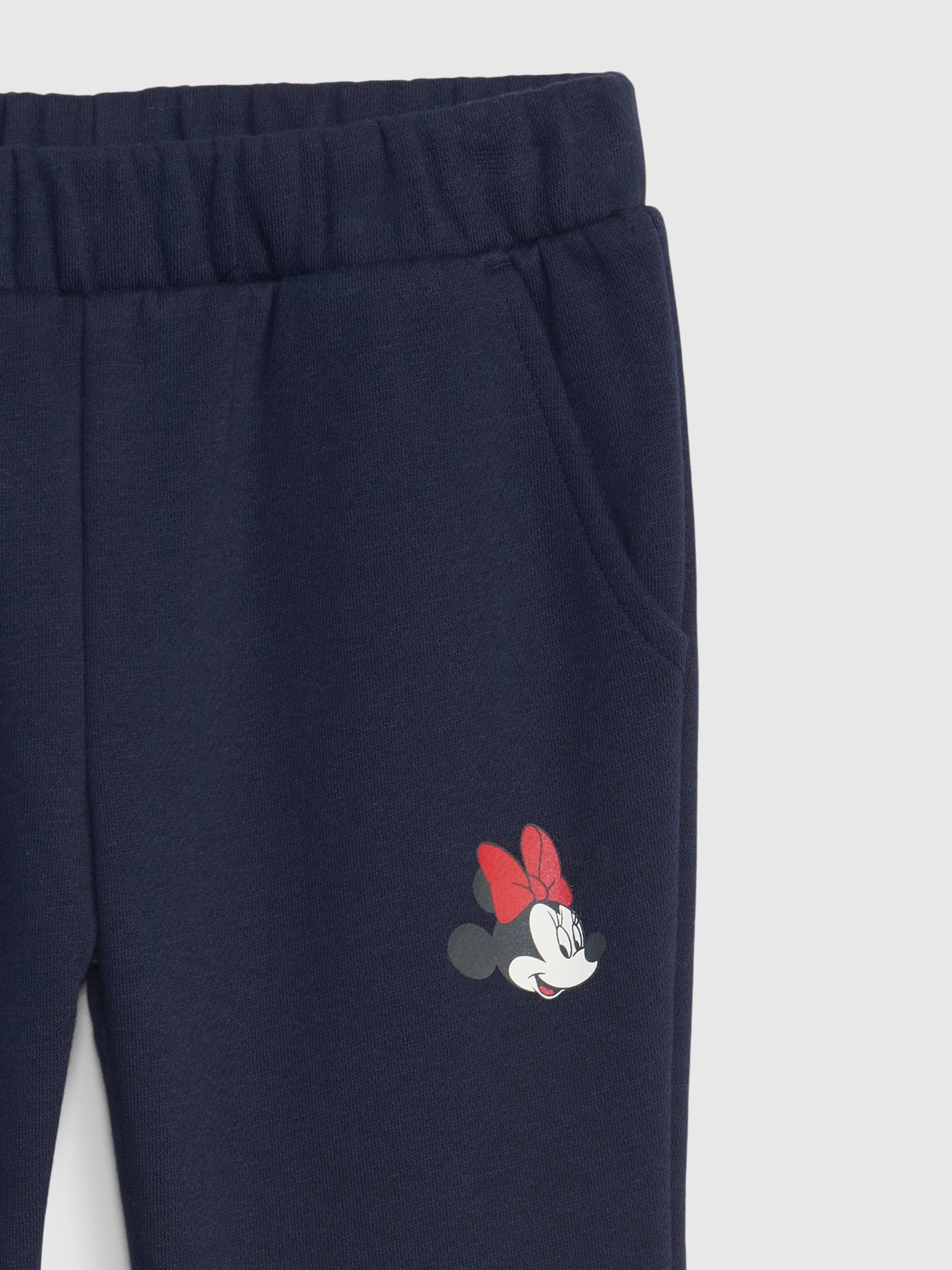 Disney Womens Soft Fleece Mickey Mouse Graphic Jogger Pants White - Size XL  NEW