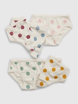 BOOPH Girls Underwear Cat Baby Toddler Panties 5 Pack Briefs