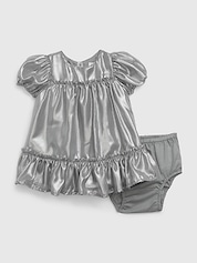 Baby Velvet Ruffle Bodysuit