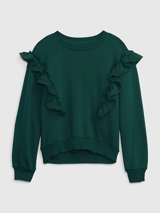 Kids Ruffle Sweatshirt Gap