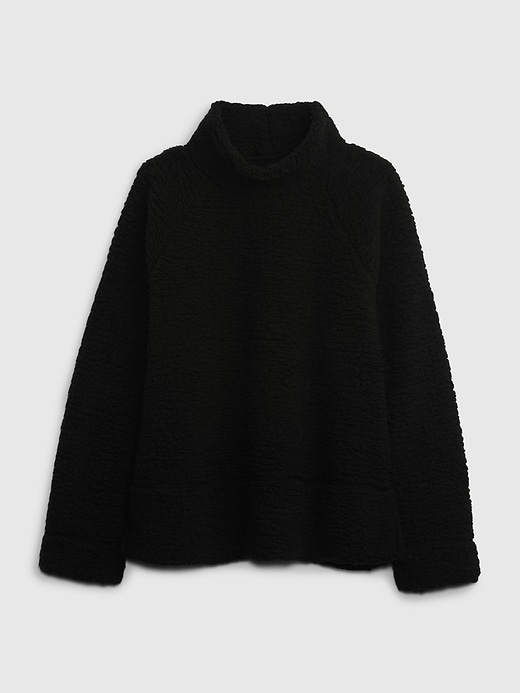 Image number 5 showing, Mockneck Pullover Sherpa Sweatshirt
