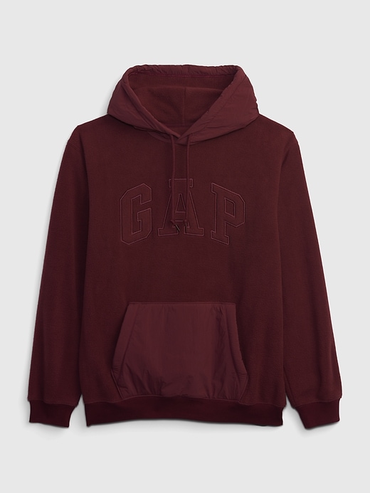 Gap hoodie maroon sale