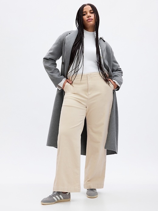 Mid Rise Loose Corduroy Pants | Gap