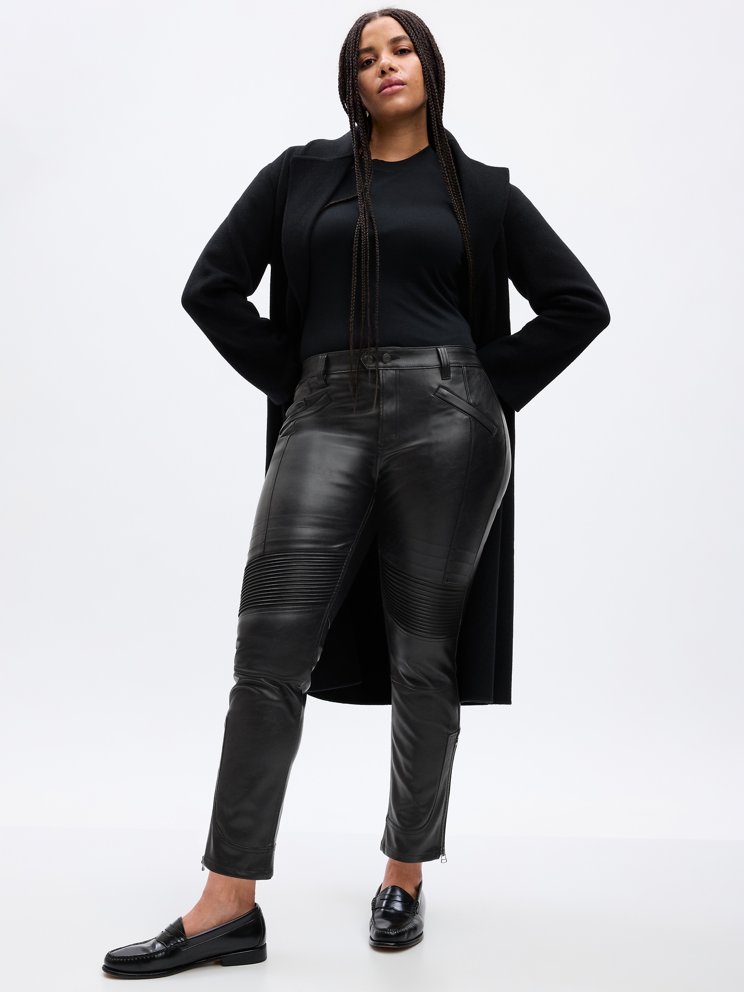 Malletage Leather Pants - Women - Ready-to-Wear