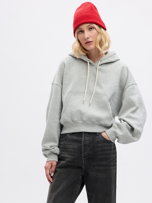 Image number 1 showing, Vintage Soft Cropped Hoodie