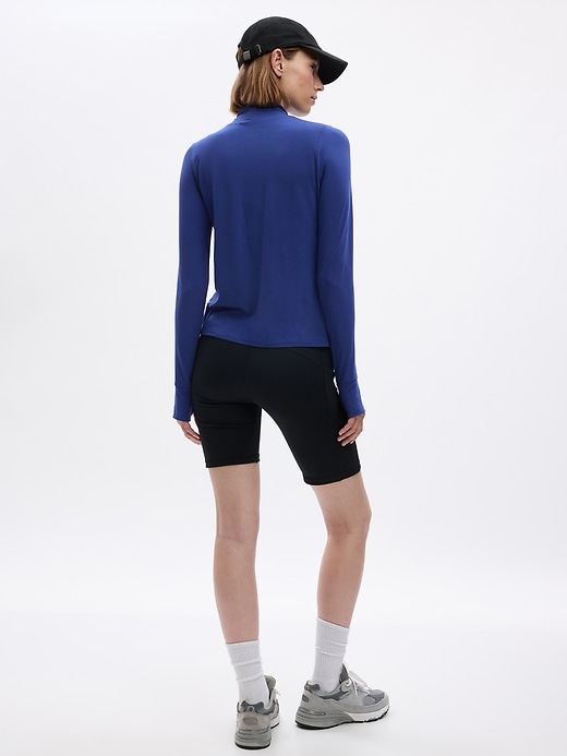 View large product image 2 of 4. GapFit Breathe Turtleneck T-Shirt